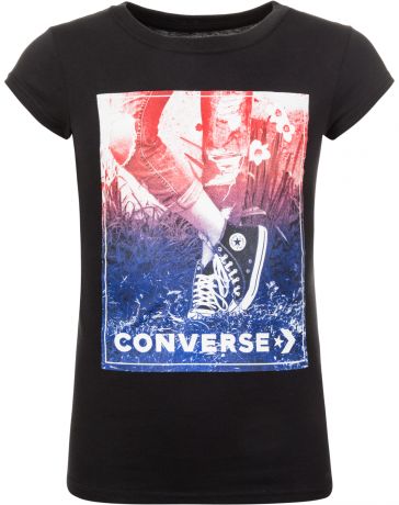 Converse Футболка для девочек Converse, размер 140