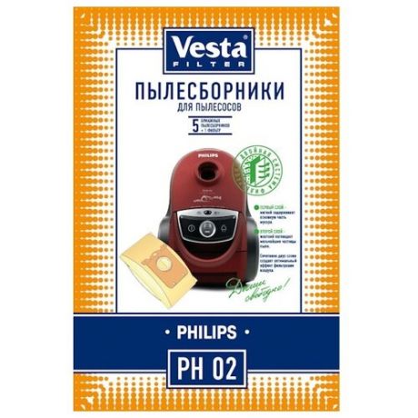 Vesta filter Бумажные пылесборники PH 02 5 шт.