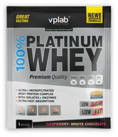 Vplab nutrition Протеин Vplab nutrition, малина и белый шоколад