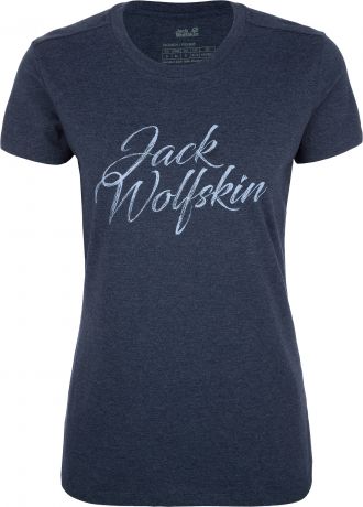Jack Wolfskin Футболка женская JACK WOLFSKIN Brand, размер 50