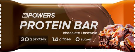 Powers Батончик протеиновый POWERS "Шоколадный брауни"