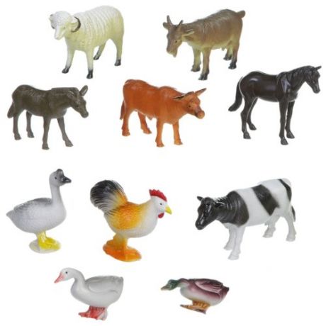 Игровой набор BONDIBON Ребятам о зверятах - Домашние животные и птицы ВВ1634