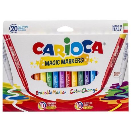 Carioca Фломастеры "Magic Markers" 20 шт. (41369)