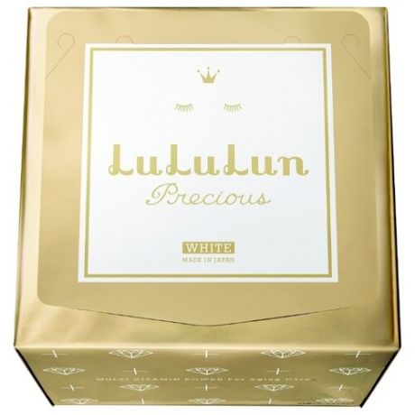 Маска LuLuLun Precious White (32 шт.) 620 г