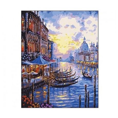 Рыжий кот Картина по номерам "Любимая Венеция" 40х50 см (B984)