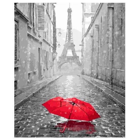ВанГогВоМне Картина по номерам "Зонт в Париже", 40х50 см (ZX 20774)