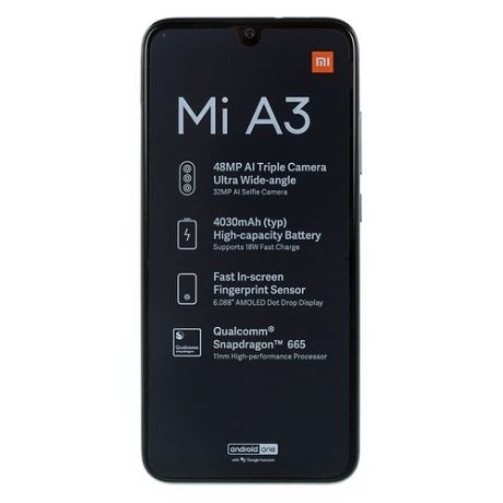 Смартфон XIAOMI Mi A3 128Gb, белый