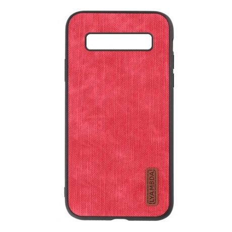 Чехол (клип-кейс) Lyambda Reya, для Samsung Galaxy S10+, красный [la07-re-s10p-rd]