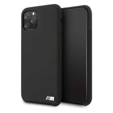 Чехол (клип-кейс) BMW Silicon case, для Apple iPhone 11 Pro Max, черный [bmhcn65msilbk]