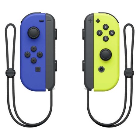 Беспроводной контроллер NINTENDO Joy-Con, для Nintendo Switch, синий/желтый неоновый