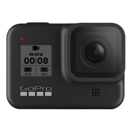 Экшн-камера GOPRO HERO8 Black Edition 4K, WiFi, черный [chdhx-801-rw]