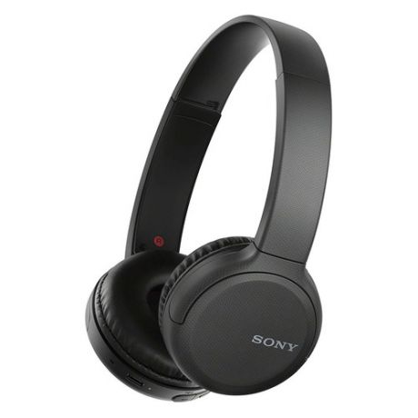 Наушники с микрофоном SONY WH-CH510, Bluetooth, накладные, черный [whch510b.e]