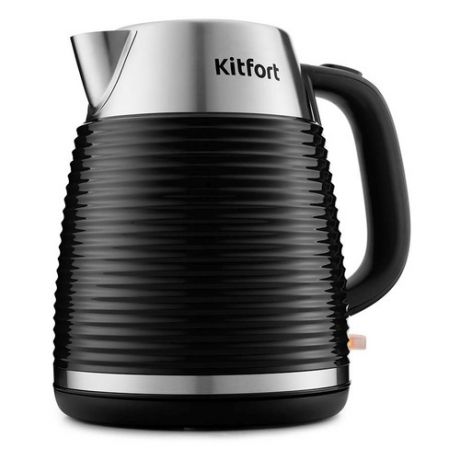 Чайник электрический KITFORT КТ-695-1, 2200Вт, черный
