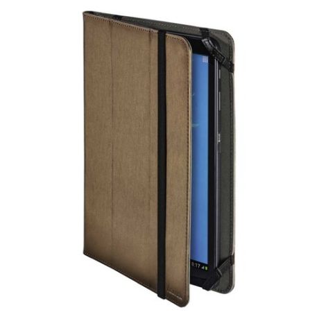 Чехол для планшета HAMA Fold Uni, для планшетов 7", коричневый [00182365]