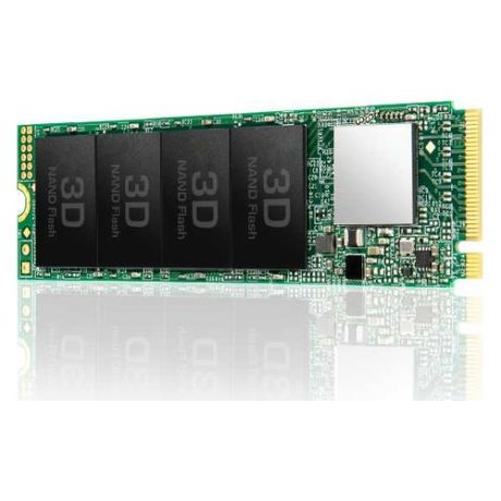 SSD накопитель TRANSCEND TS256GMTE110S 256Гб, M.2 2280, PCI-E x4, NVMe