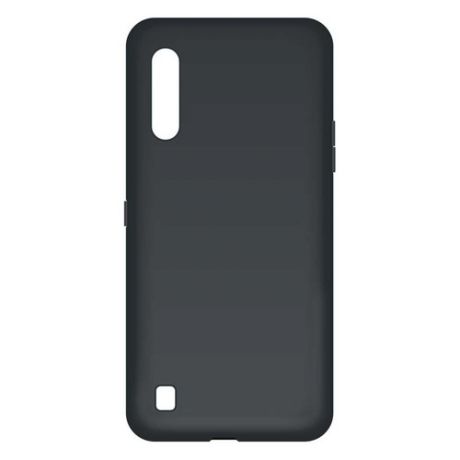 Чехол (клип-кейс) BORASCO для Samsung Galaxy A01, черный [38528]