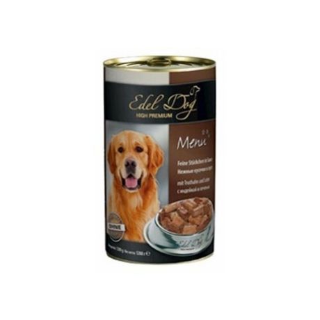 Корм для собак Edel Dog Индейка и печень (1.2 кг) 1 шт.