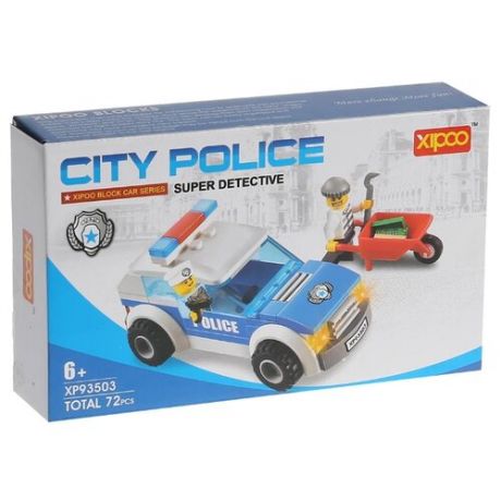 Конструктор Xipoo Block Car XP93503 City Police