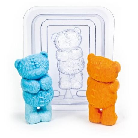 Форма для мыла Выдумщики.ru "Медведь Тедди" пластик