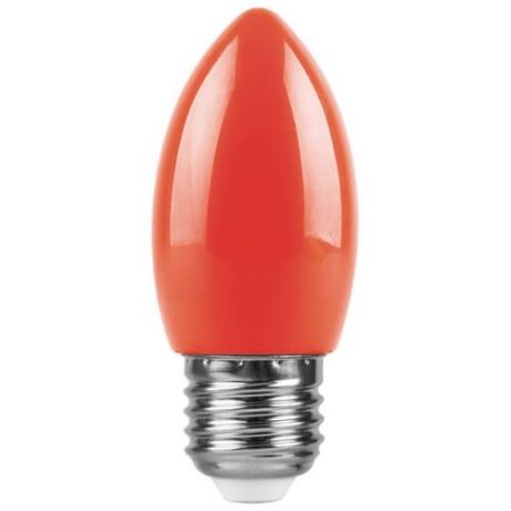 Лампа светодиодная Feron E27, C35, 1Вт