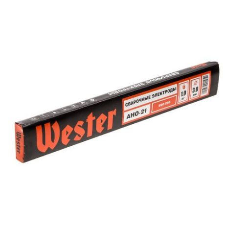 Электроды для ручной дуговой сварки Wester АНО-21 3мм 1кг