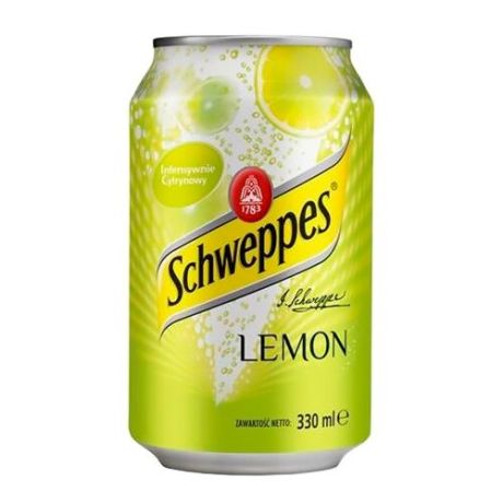Газированный напиток Schweppes Lemon, 0.33 л