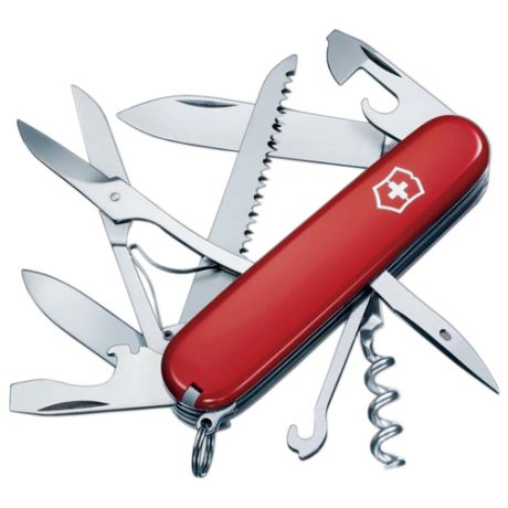 Нож многофункциональный VICTORINOX Huntsman (15 функций) красный