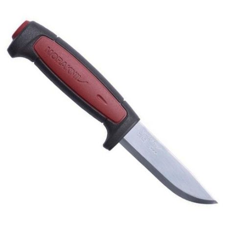Нож MORAKNIV Pro C с чехлом бордовый/черный