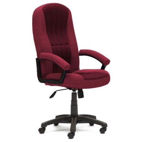 Компьютерное кресло TetChair CH 888, обивка: текстиль, цвет: бордо/сетка