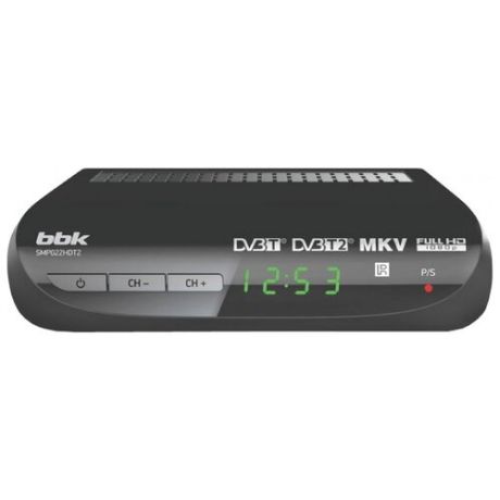 TV-тюнер BBK SMP022HDT2 темно-серый