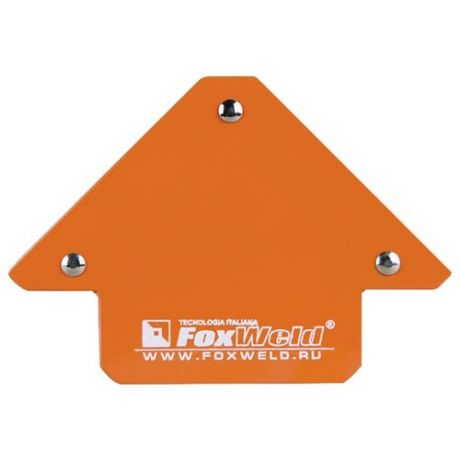 Магнитный угольник FoxWeld FIX-3 оранжевый