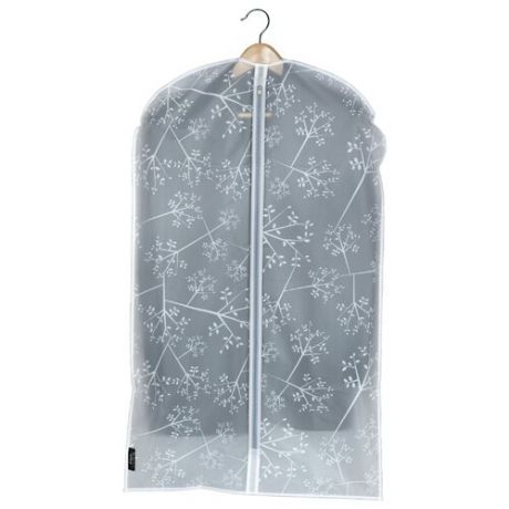 Domopak Living Чехол для одежды Bon Ton 60x100 см белый/светло-серый/прозрачный