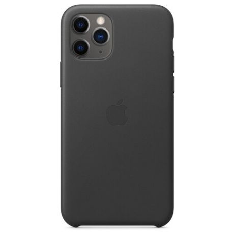 Чехол Apple кожаный для Apple iPhone 11 Pro черный