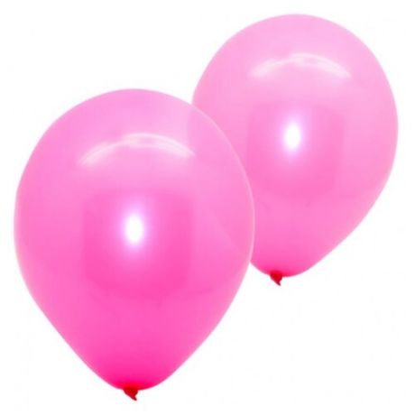 Набор воздушных шаров BEIFA Флюор 30 см (100 шт.) розовый
