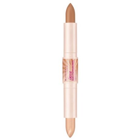 Rimmel Стик для контуринга Insta Duo Countour Stick № 100 Light