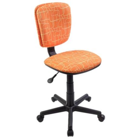 Компьютерное кресло Бюрократ CH-204NX детское детское, обивка: текстиль, цвет: оранжевый жираф