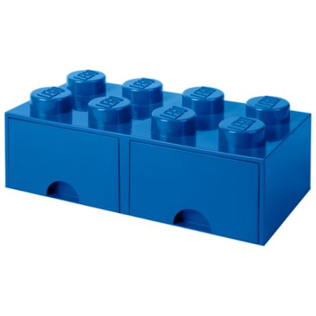 Ящик LEGO 8 knobs Brick drawer (4006) blue