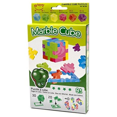 Набор головоломок Happy Cube Мраморный куб (МС300/40) 6 шт. мультиколор