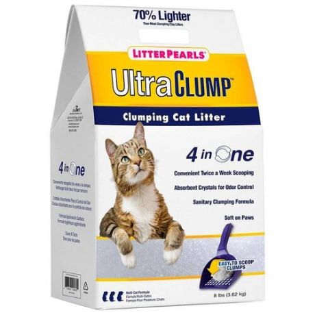 Комкующийся наполнитель Litter Pearls Ultra Clump 3.62 кг