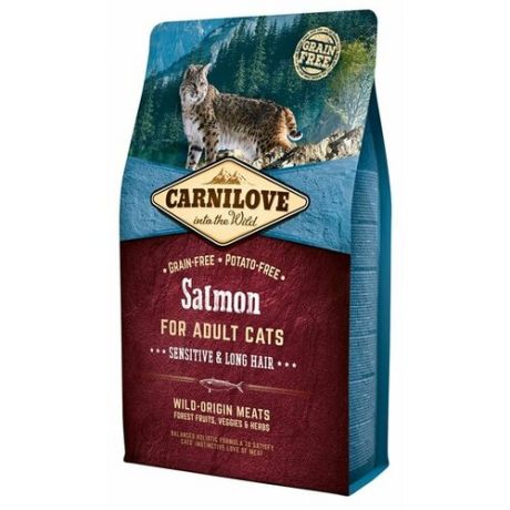 Корм для кошек Carnilove Carnilove Salmon for adult cats (2 кг)