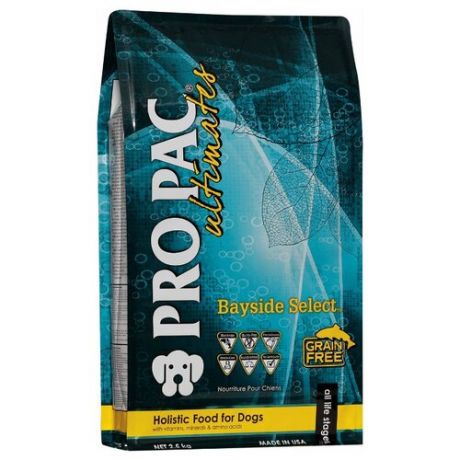 Корм для собак Pro Pac (2.5 кг) Ultimates Bayside Select Whitefish & Potato