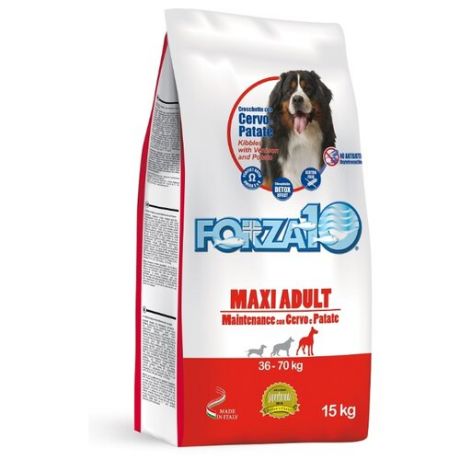Корм для собак Forza10 Maintenance Maxi Adult из оленины с картофелем (15 кг)