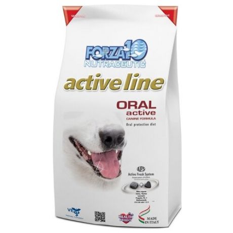 Корм для собак Forza10 Active All Breeds Adult Oral при заболеваниях ротовой полости (4 кг)
