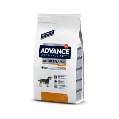 Сухой корм для собак Advance Veterinary Diets при избыточном весе 1.5 кг (для мелких пород)