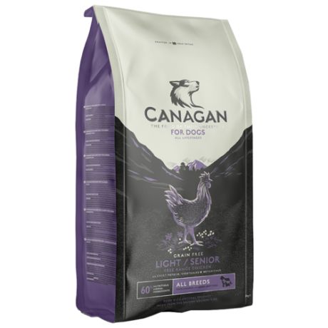 Корм для собак Canagan (6 кг) For dogs GF Light/Senior