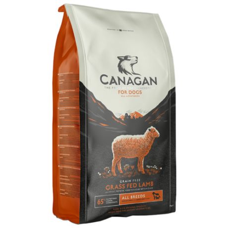 Корм для собак Canagan (6 кг) For dogs GF Grass Fed Lamb