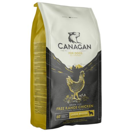 Корм для собак Canagan (2 кг) For large breed dogs GF Free-Run Chicken