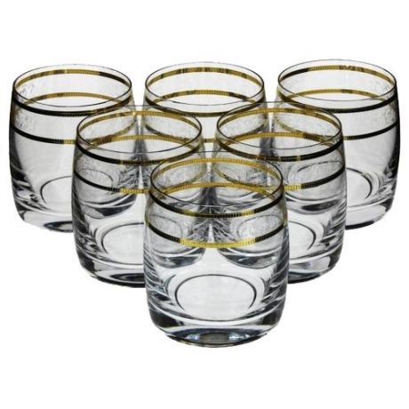Bohemia Crystal Набор стаканов для виски Идеал 290 мл 6 шт 431842