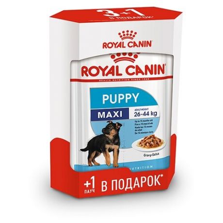 Влажный корм для собак Royal Canin 4шт. х 140г (для крупных пород)