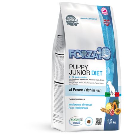 Сухой корм для щенков Forza10 рыба 1.5 кг